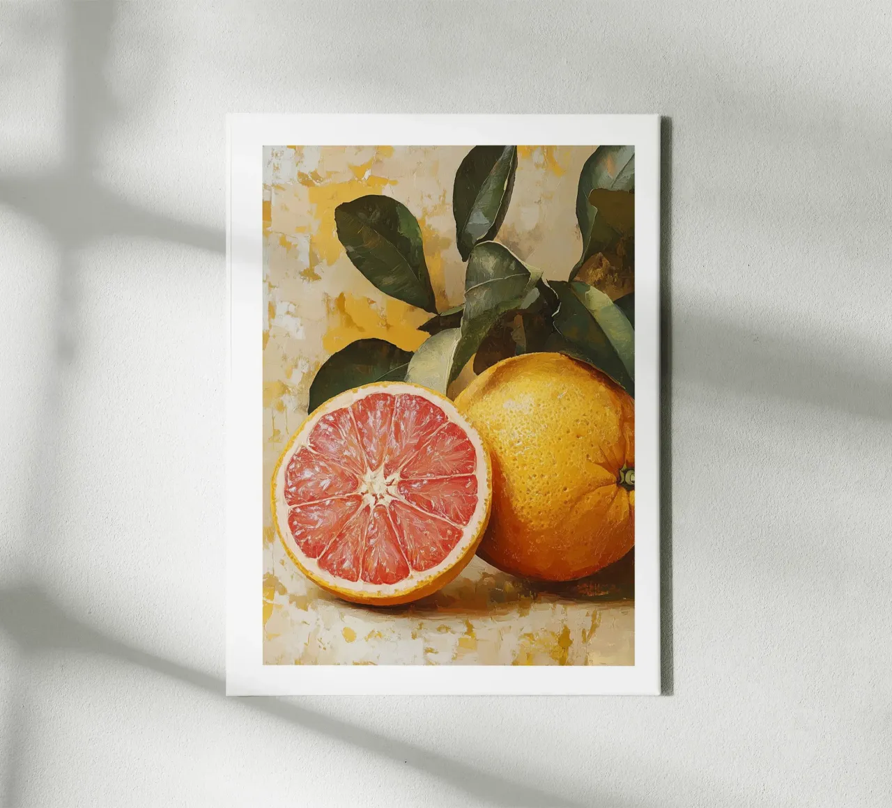 Pamplemousse tela con Cornice a cassetta da Spice & Style