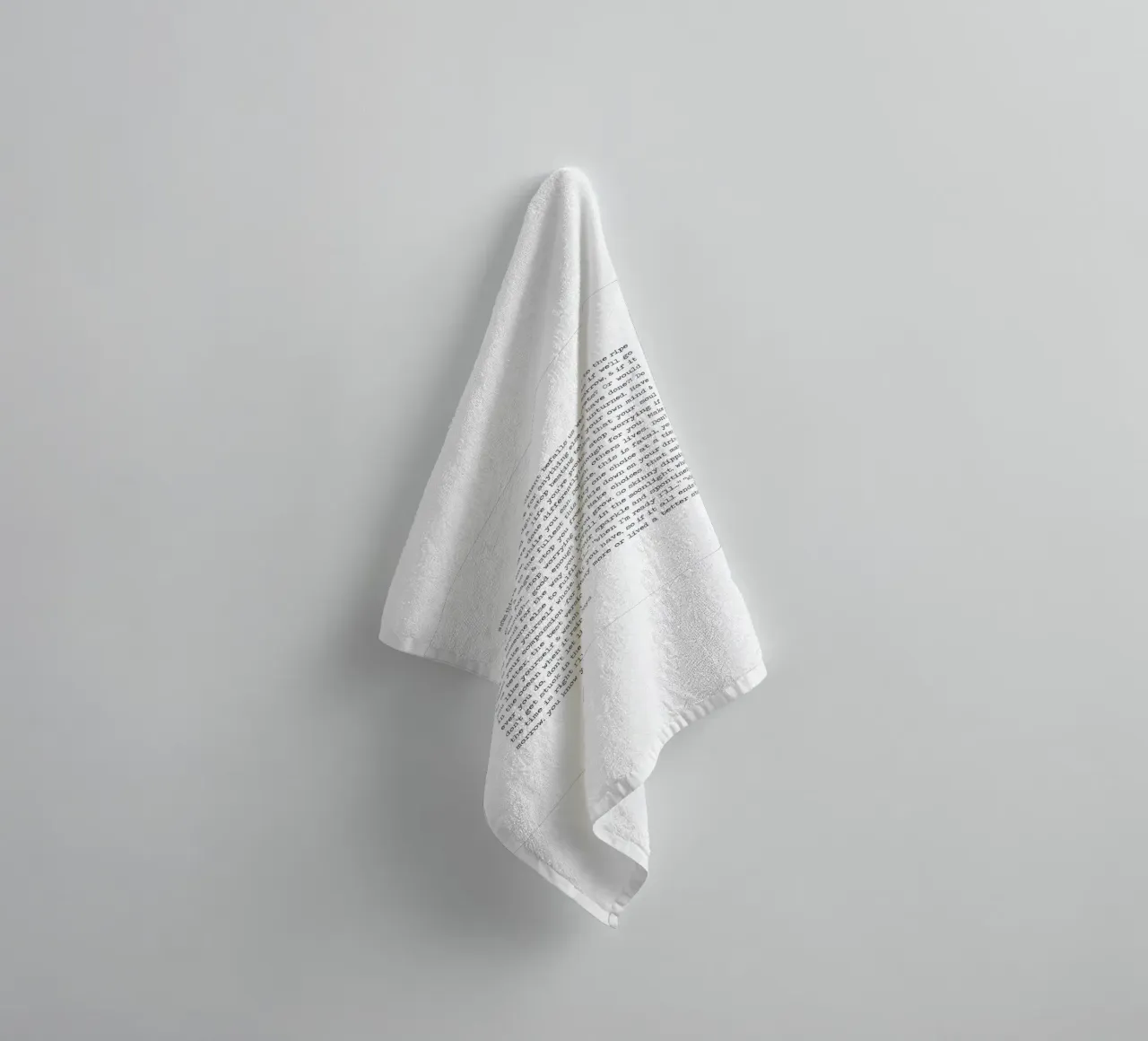 Vivere la vita al massimo minimalista Citazione in bianco e nero asciugamano da bagno da Summer Soul Co. - Quotes