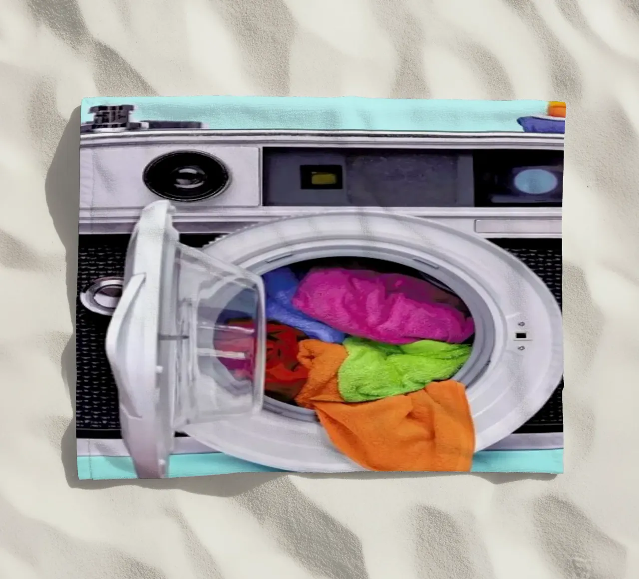 Washing Camera telo mare da Paul Fuentes Design