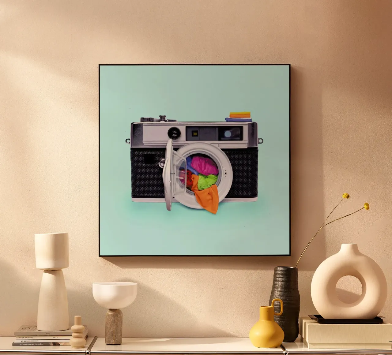 Washing Camera plexiglass da Paul Fuentes Design