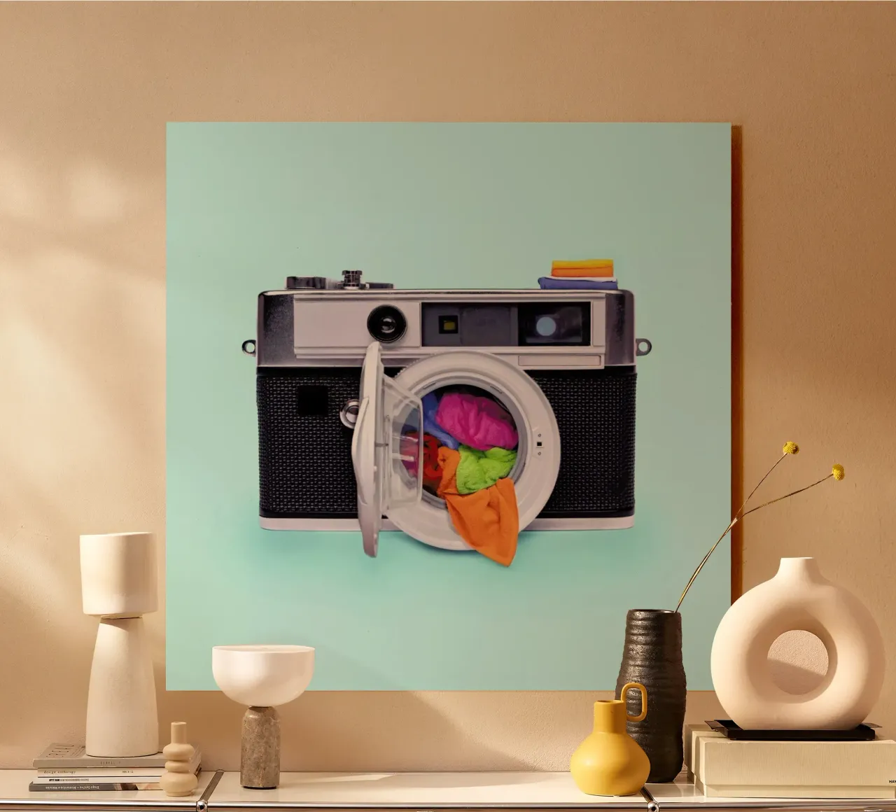 Washing Camera plexiglass da Paul Fuentes Design