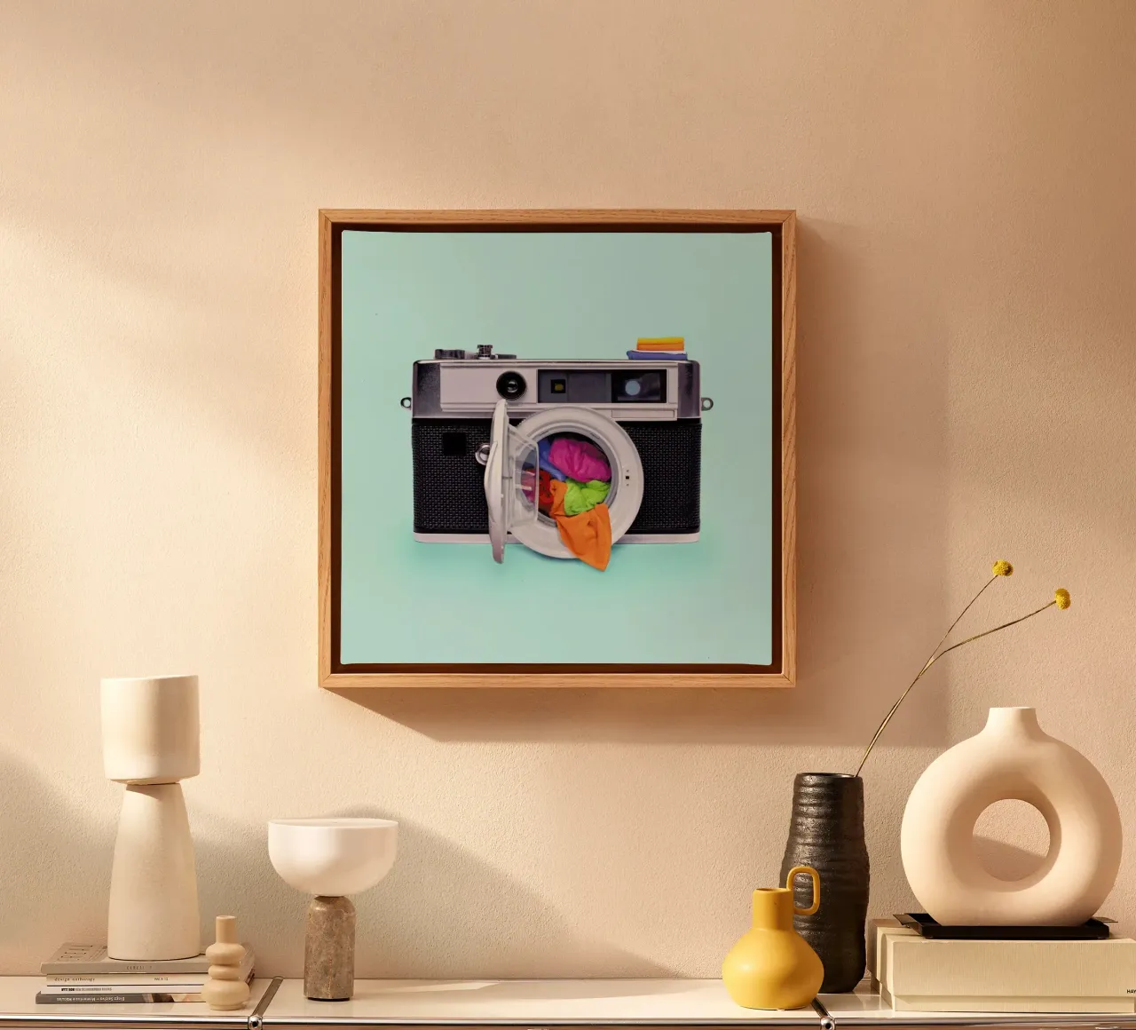 Washing Camera tela da Paul Fuentes Design