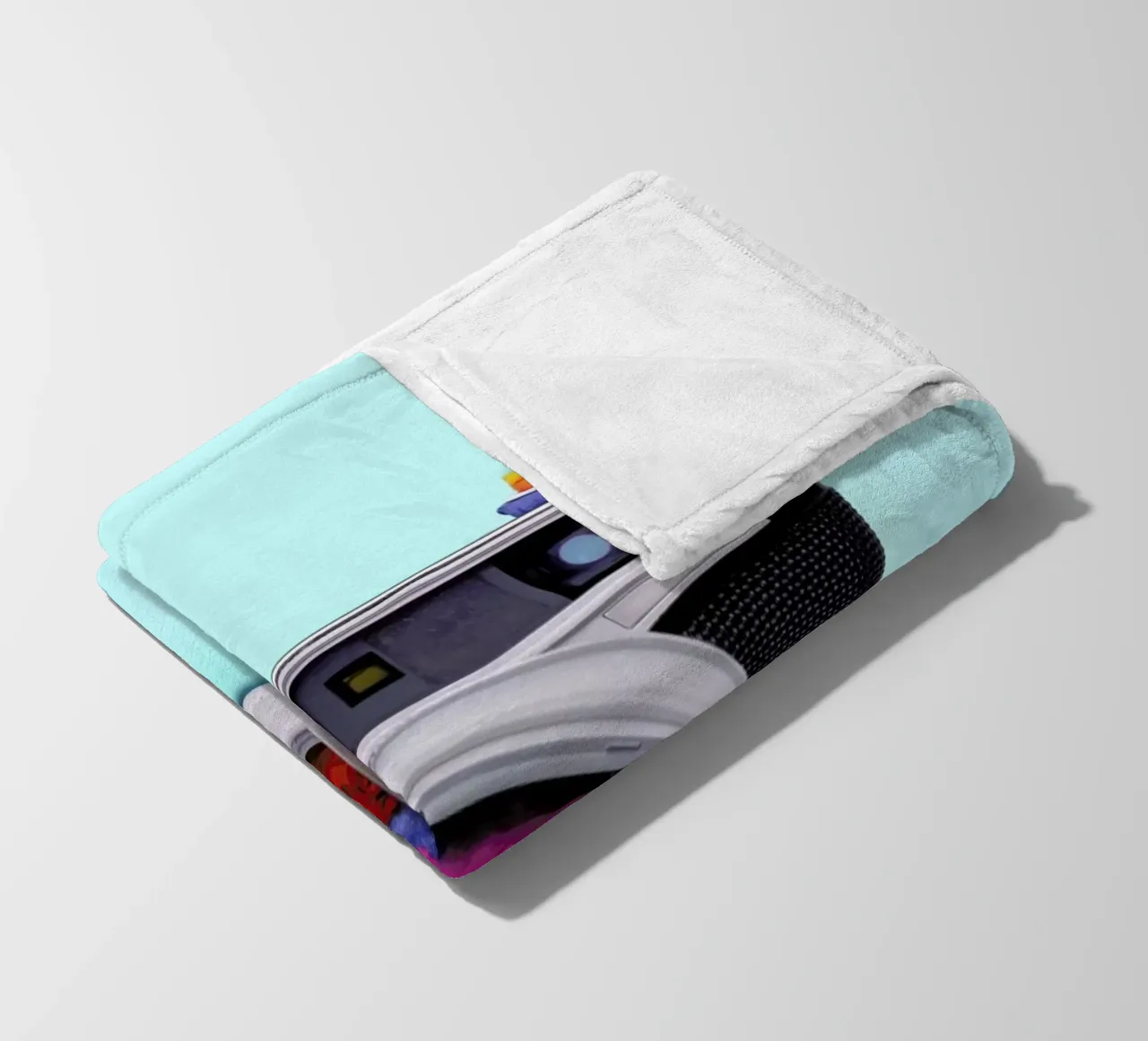Washing Camera fleece blanket by Paul Fuentes Design