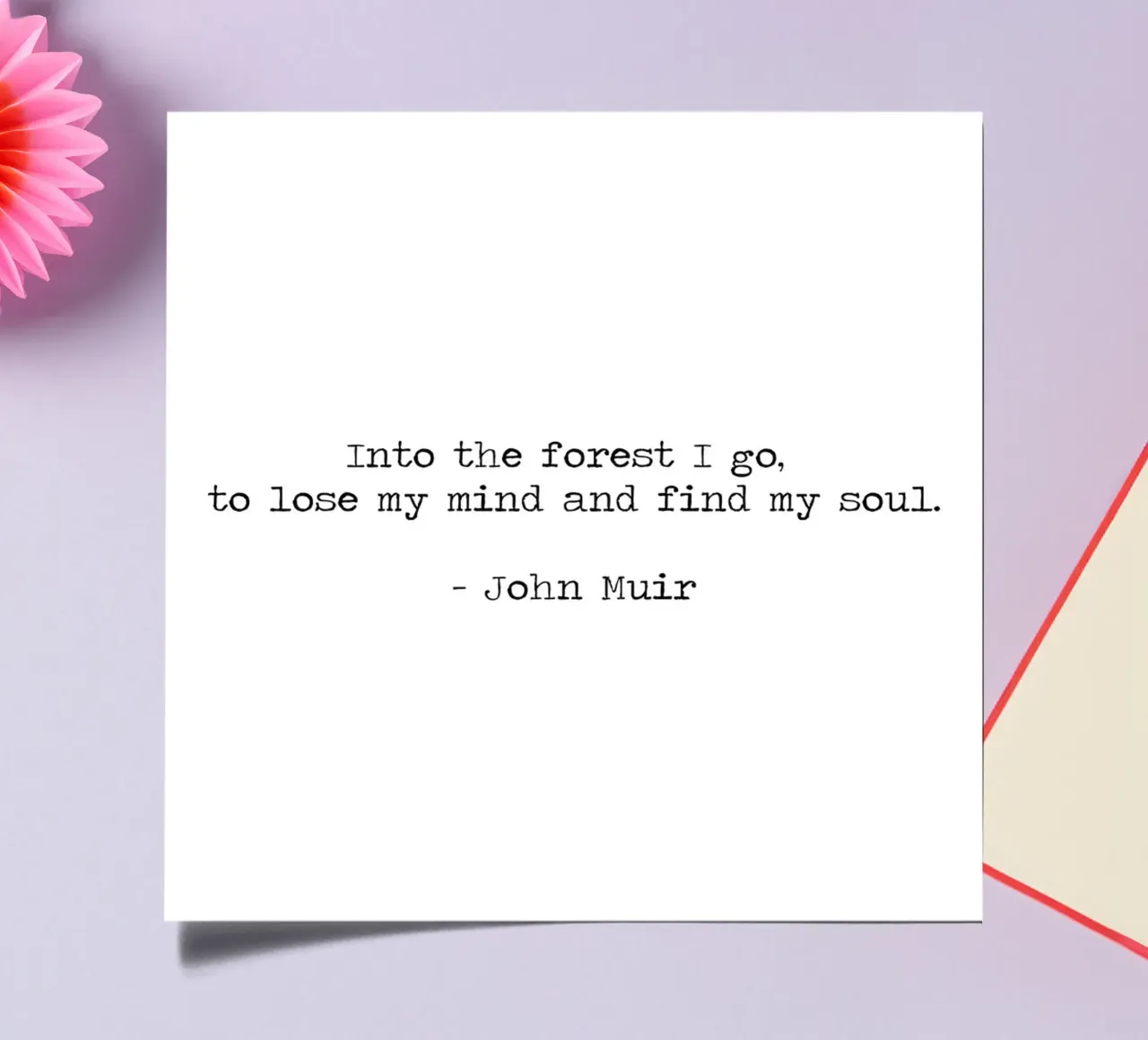 Ich gehe in den Wald, um meinen Verstand zu verlieren und meine Seele zu finden John Muir Stickerbogen von Summer Soul Co. - Quotes