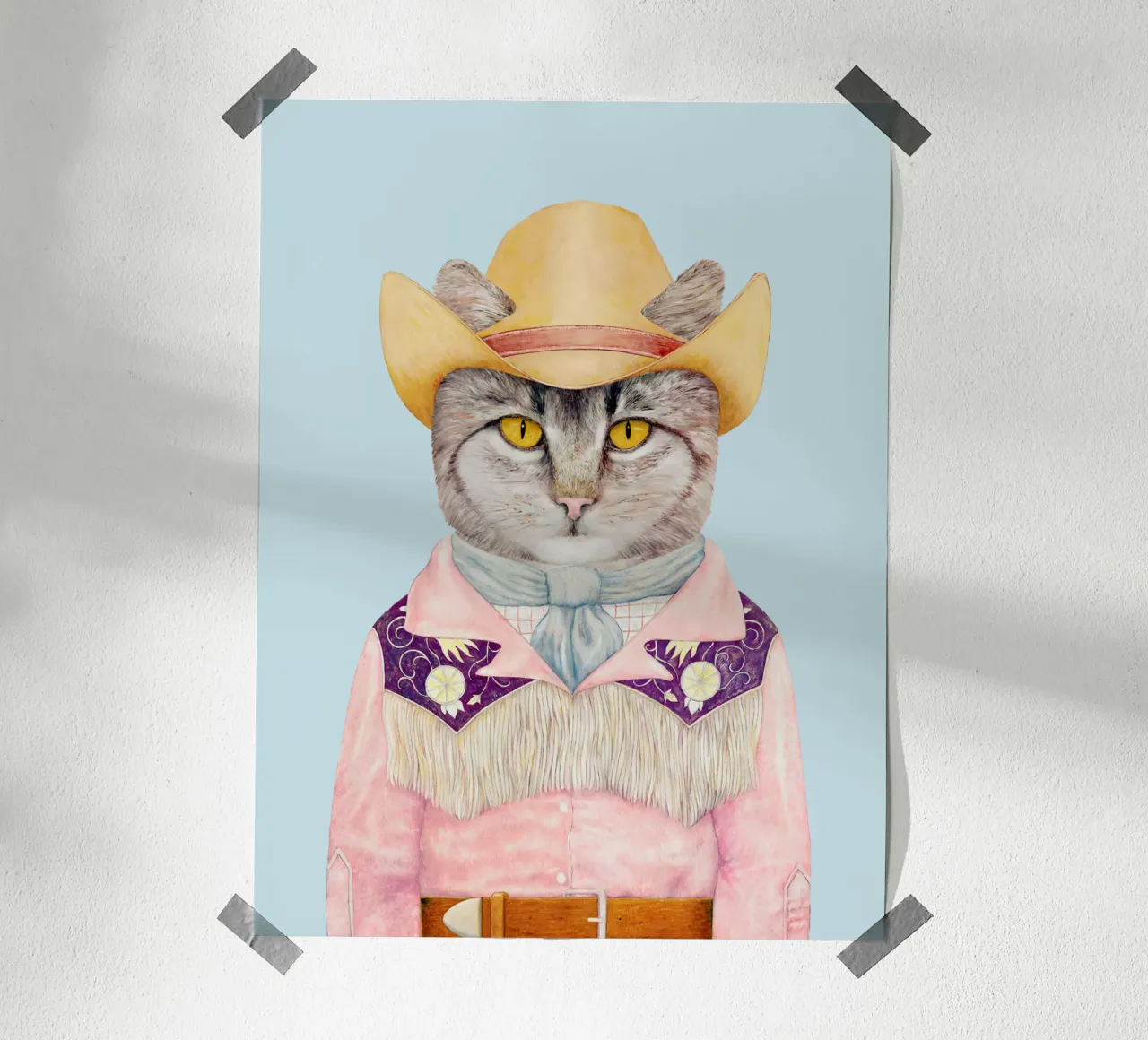 Country Cat poster by Animal Crew