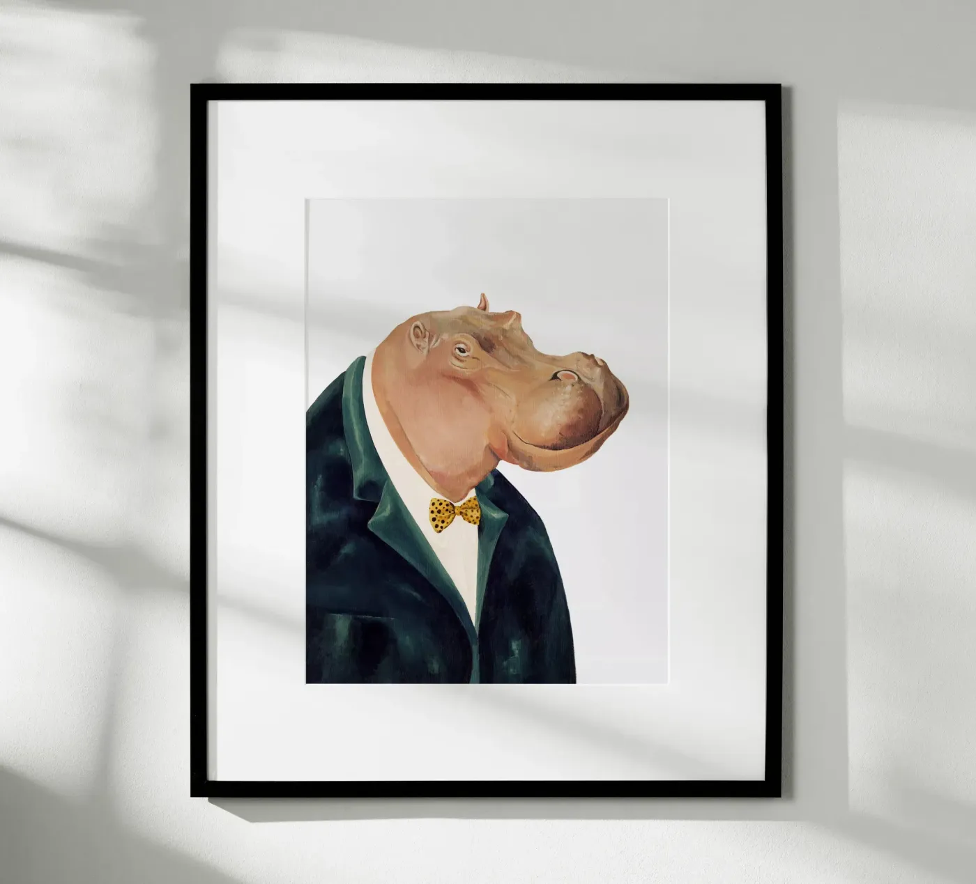 Hippo Poster von Animal Crew