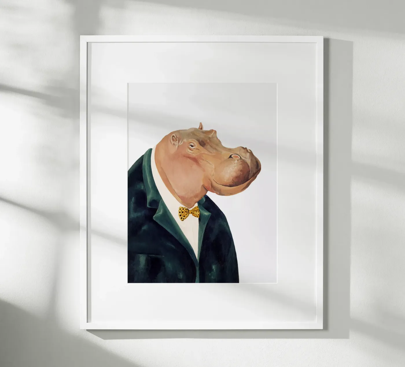Hippo Poster von Animal Crew