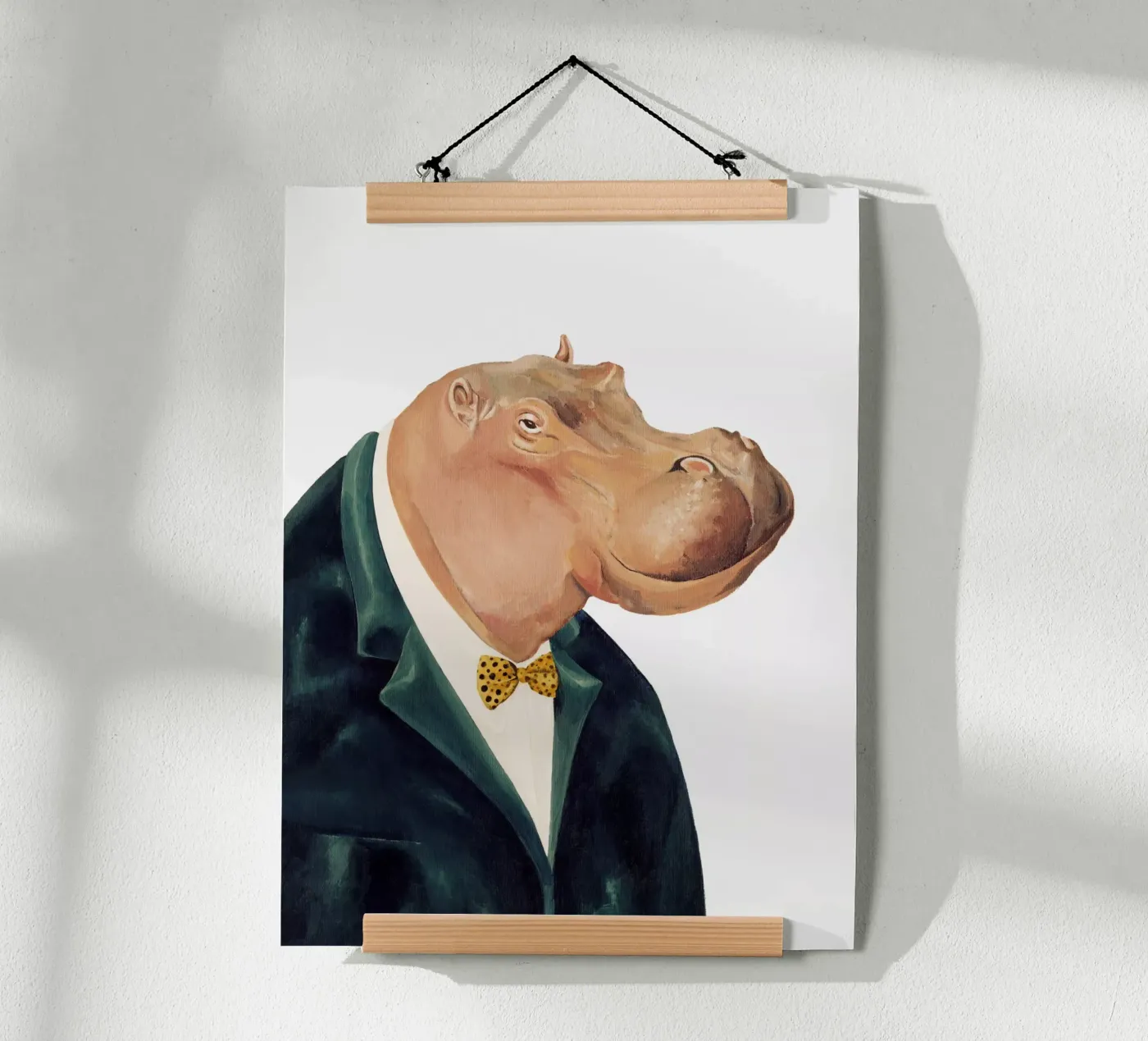 Hippo Poster von Animal Crew