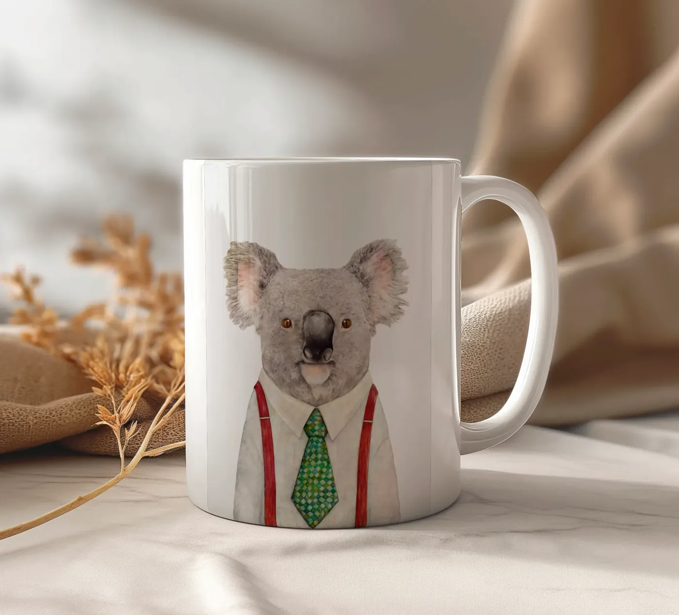 Mr. Koala ceramic mug by Animal Crew