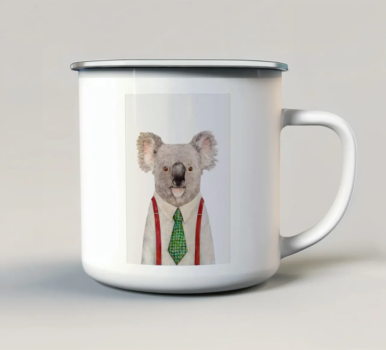 Mr. Koala tazza in smalto da Animal Crew