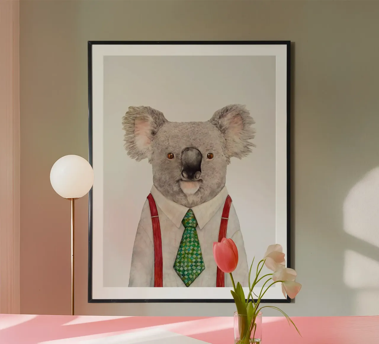 Mr. Koala poster da Animal Crew