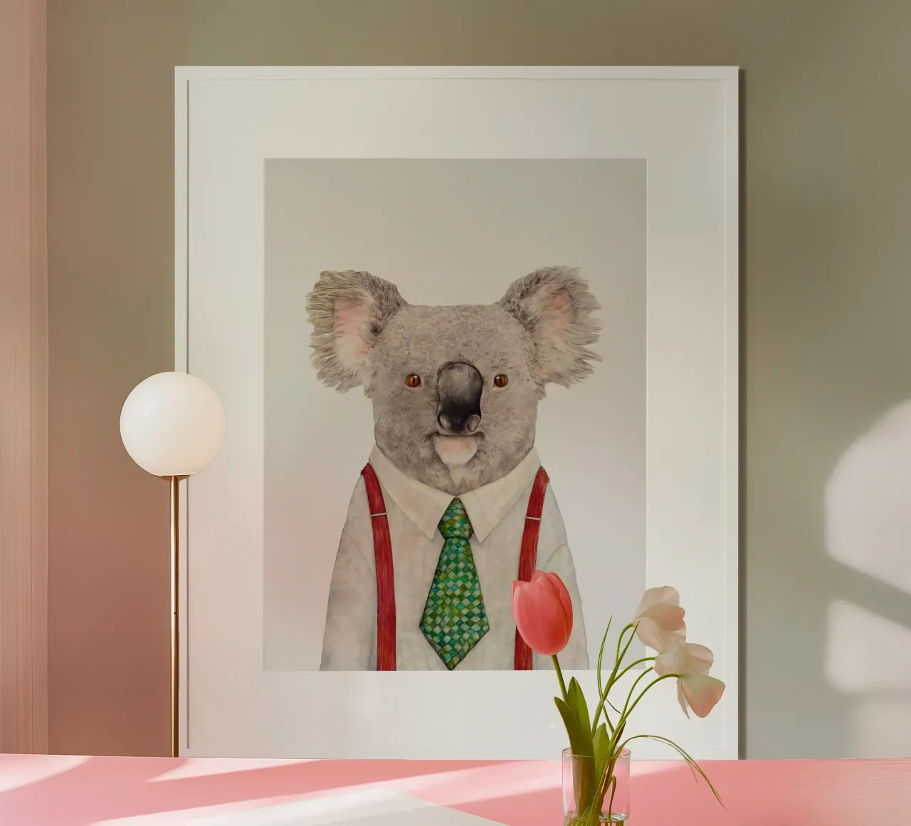 Mr. Koala poster da Animal Crew