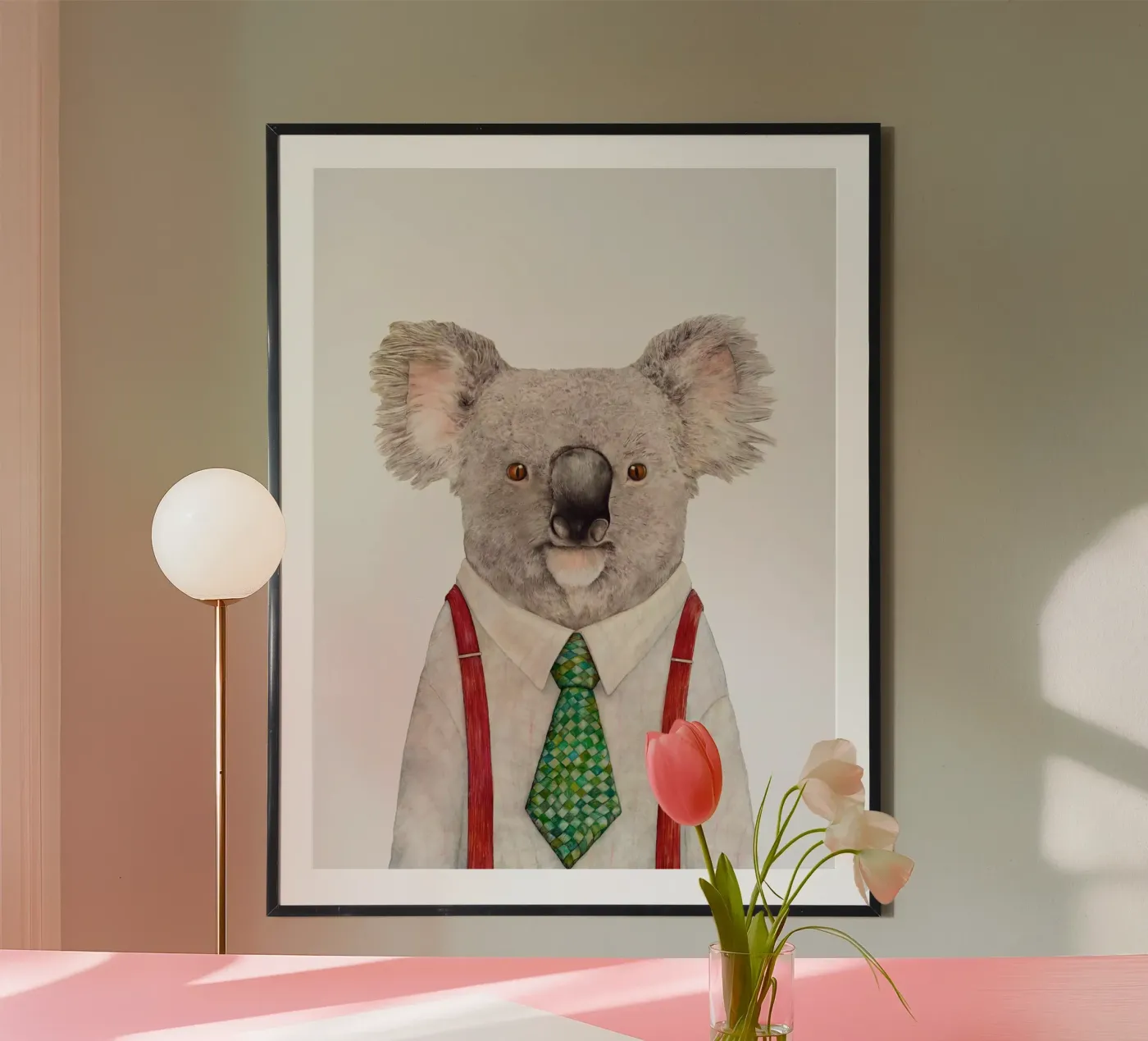 Mr. Koala poster da Animal Crew