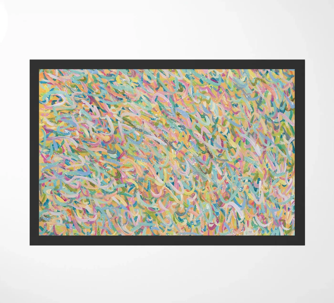 Sunshine Molecules Fußmatte von Helen Joynson