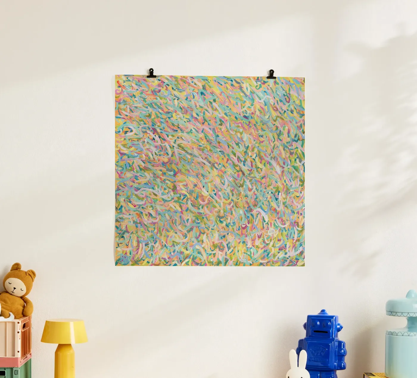 Sunshine Molecules poster by Helen Joynson