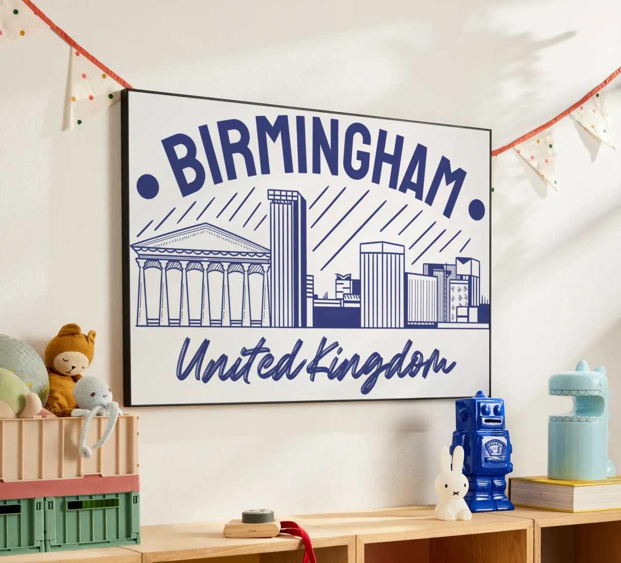 Birmingham - Regno Unito Arte classica alluminio dibond da rivariahill