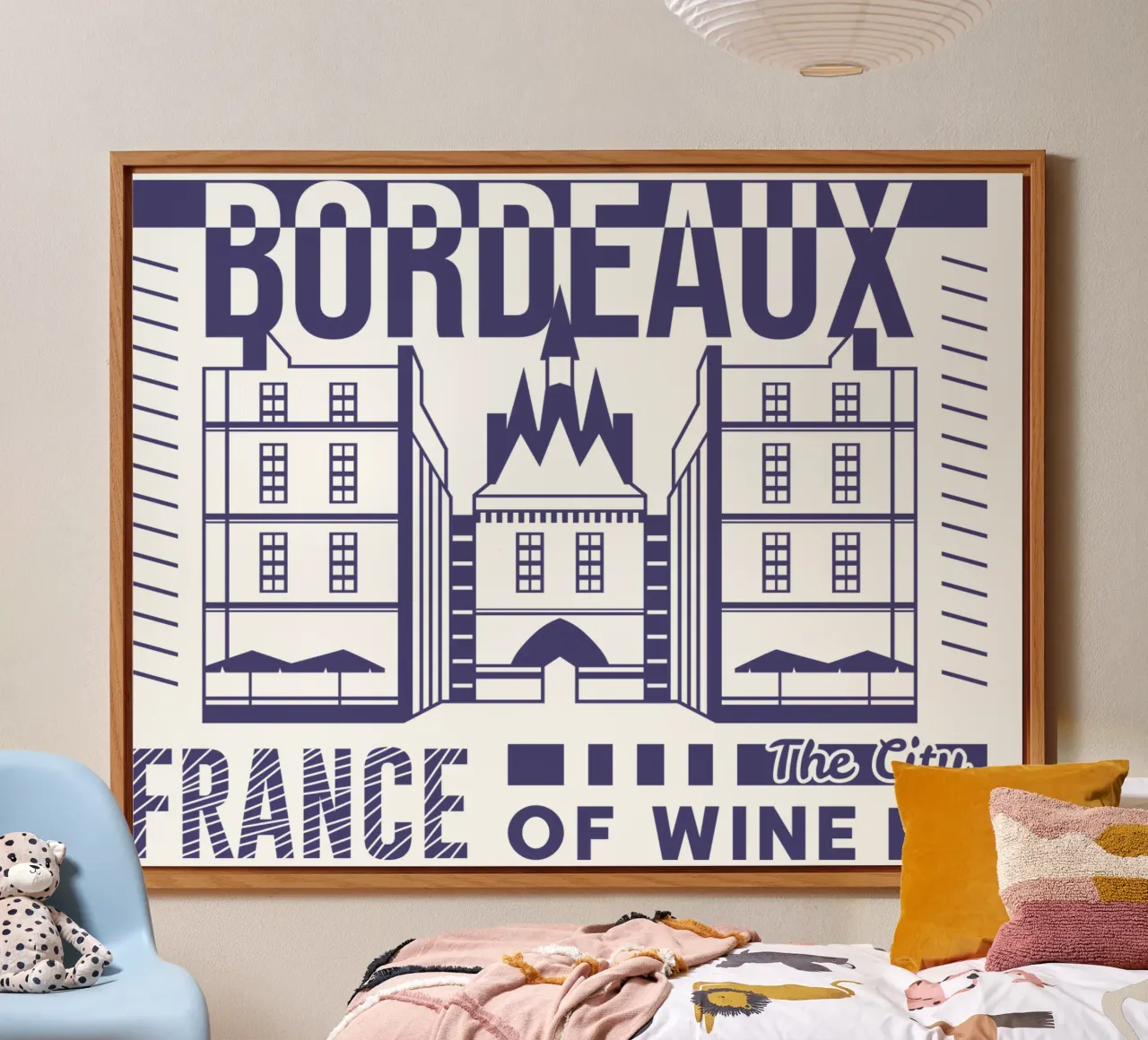 Bordeaux - Francia design classico alluminio dibond da rivariahill