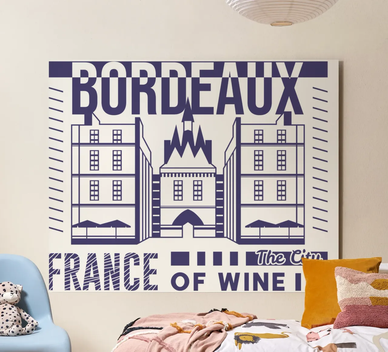 Bordeaux - Francia design classico alluminio dibond da rivariahill