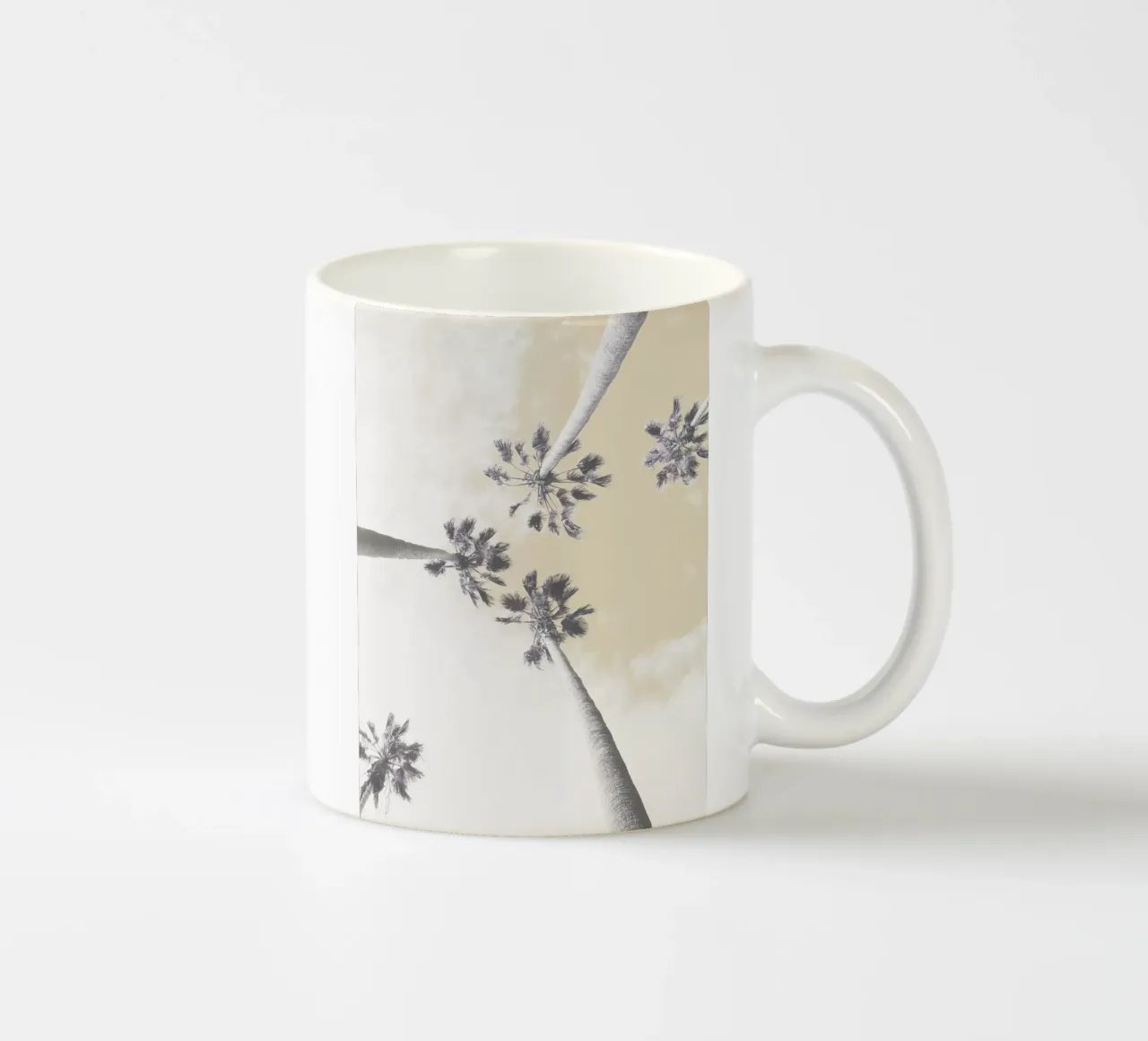 Abstract Palm Trees tazza in ceramica da Dagmar Pels
