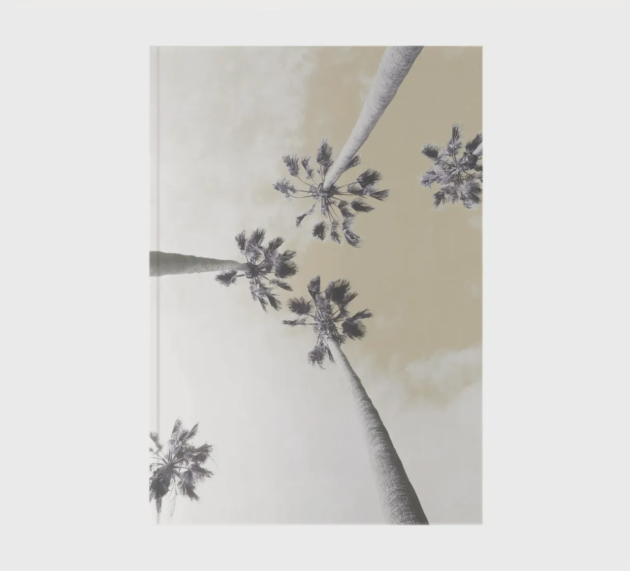 Abstract Palm Trees notebook by Dagmar Pels