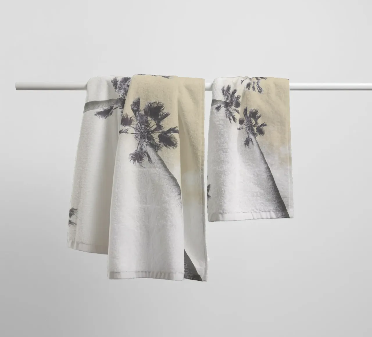 Abstract Palm Trees asciugamano da bagno da Dagmar Pels