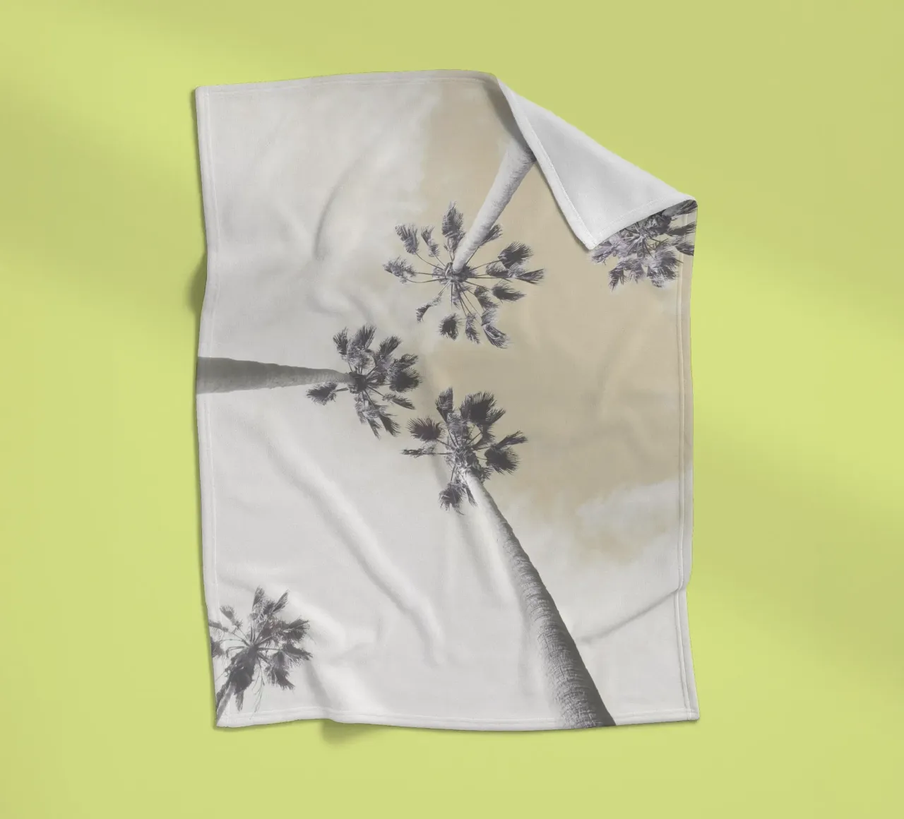 Abstract Palm Trees coperta in pile da Dagmar Pels