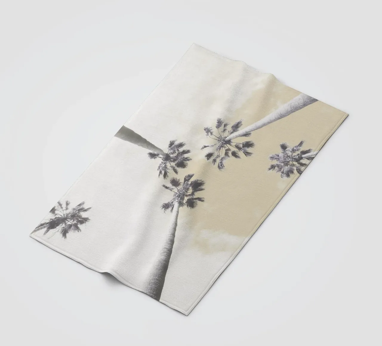 Abstract Palm Trees coperta in pile da Dagmar Pels