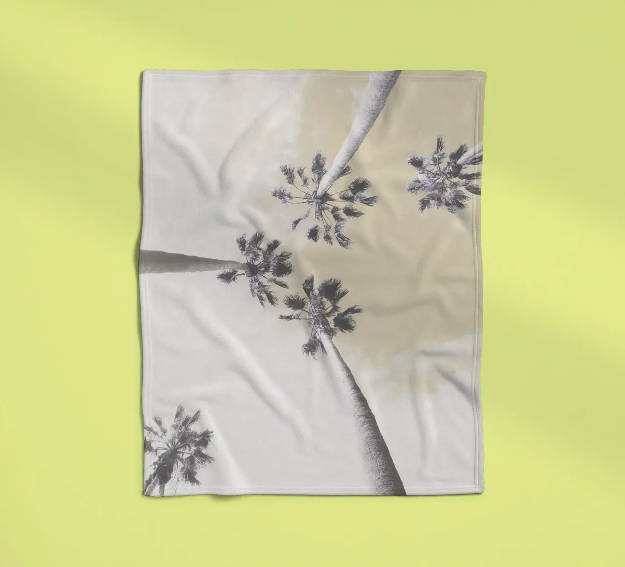 Abstract Palm Trees coperta in pile da Dagmar Pels