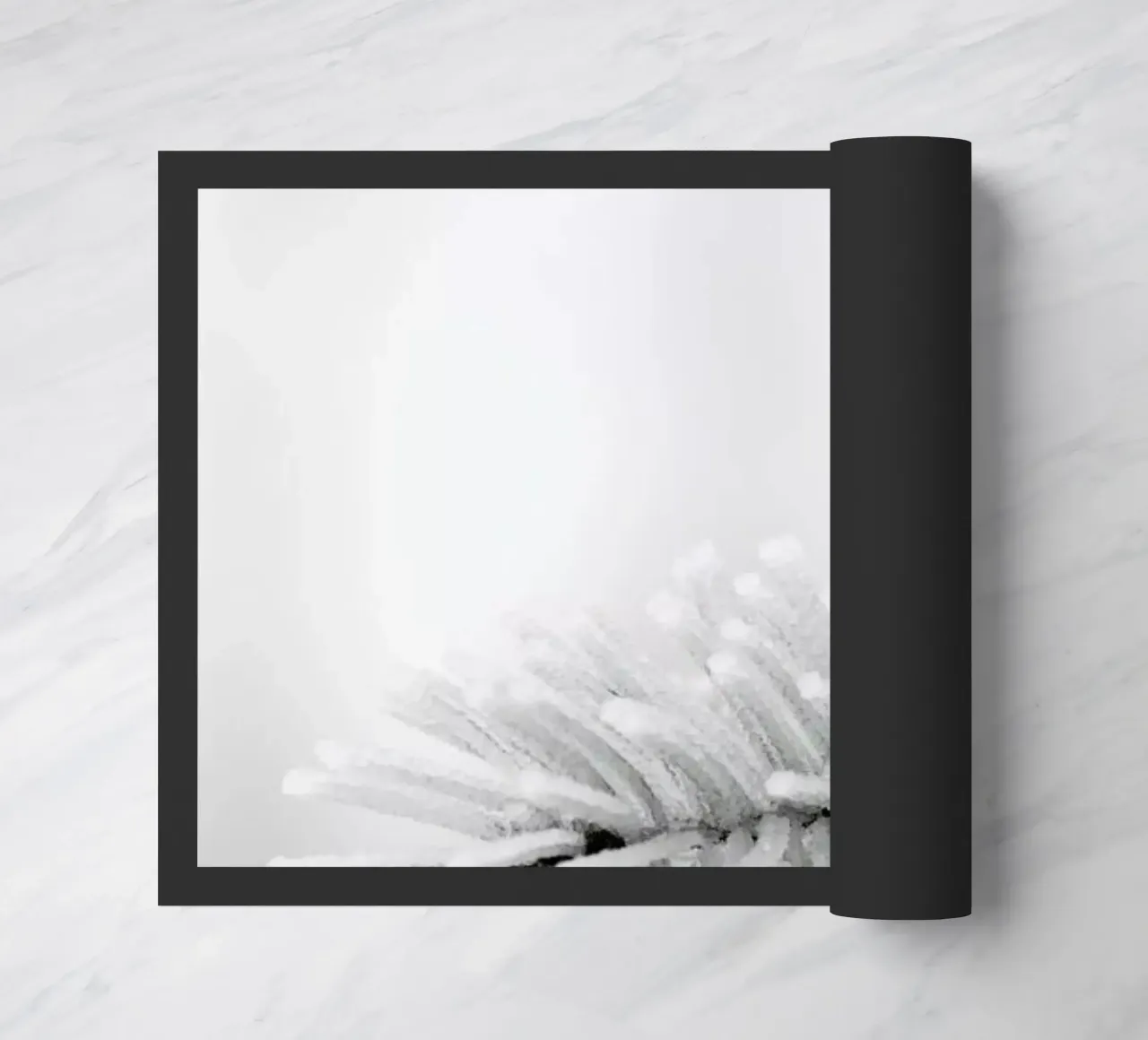 White doormat by Studio Nahili