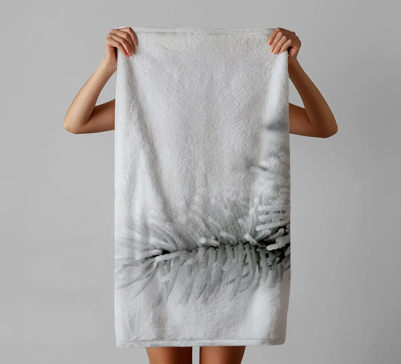 White towel by Studio Nahili