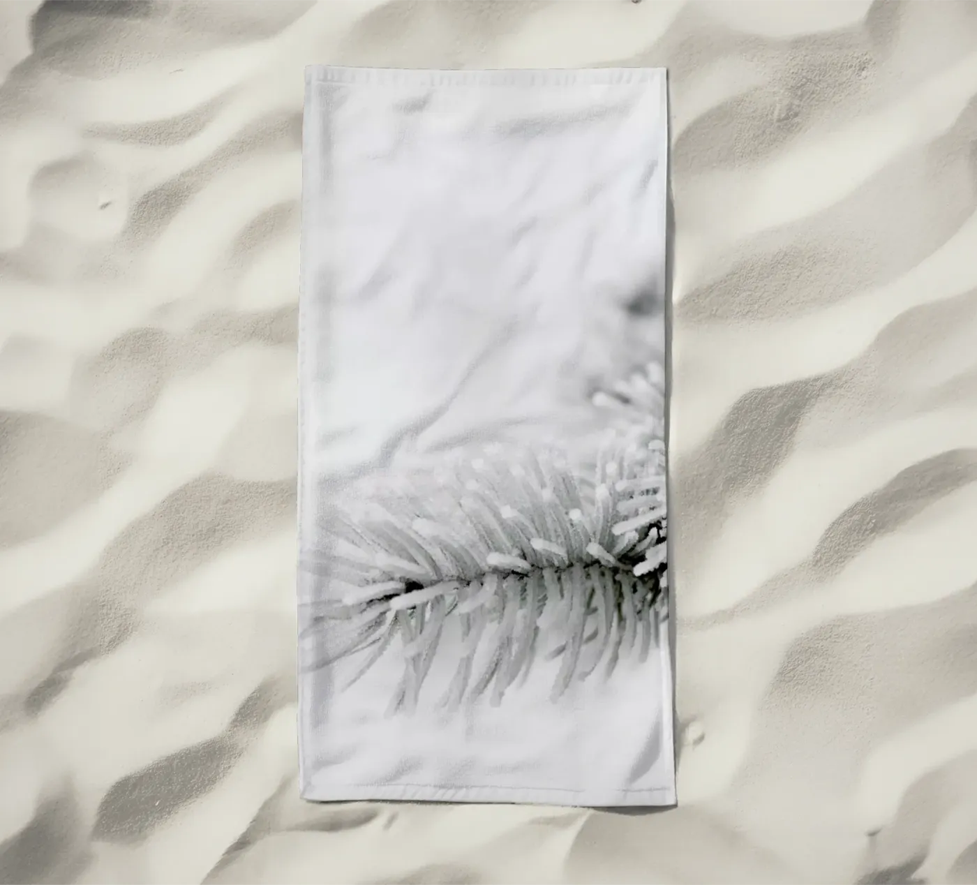 White beach towel by Studio Nahili