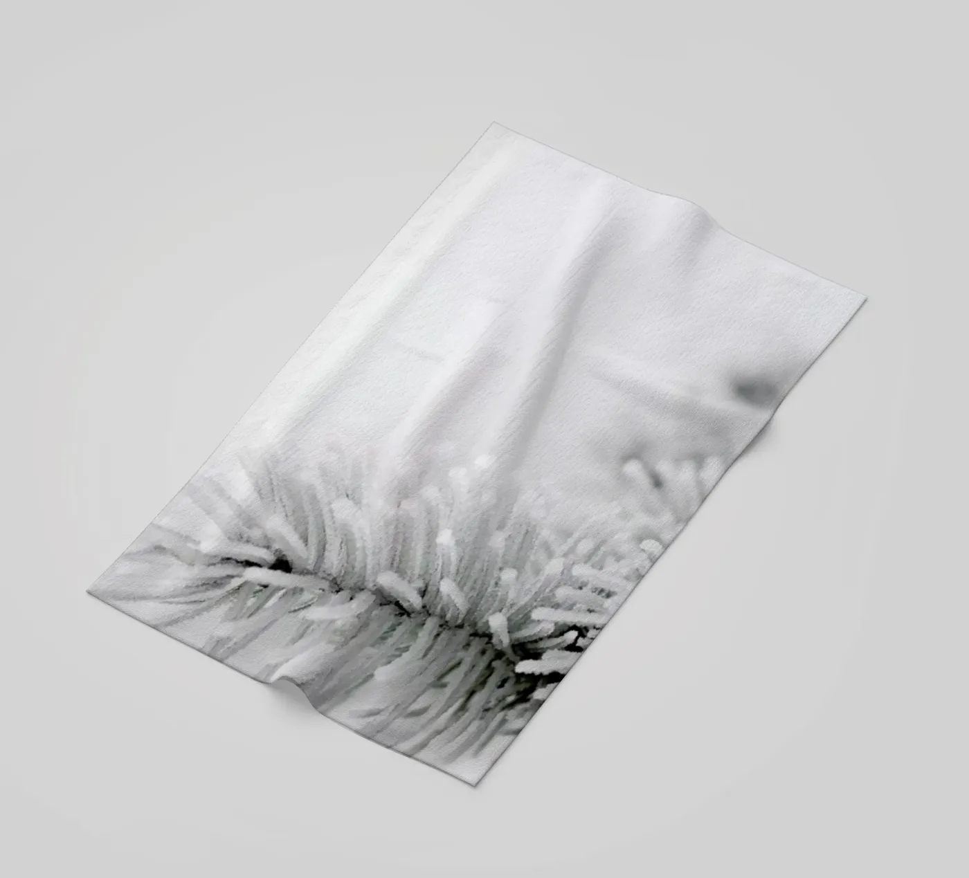 White strandhanddoek van Studio Nahili