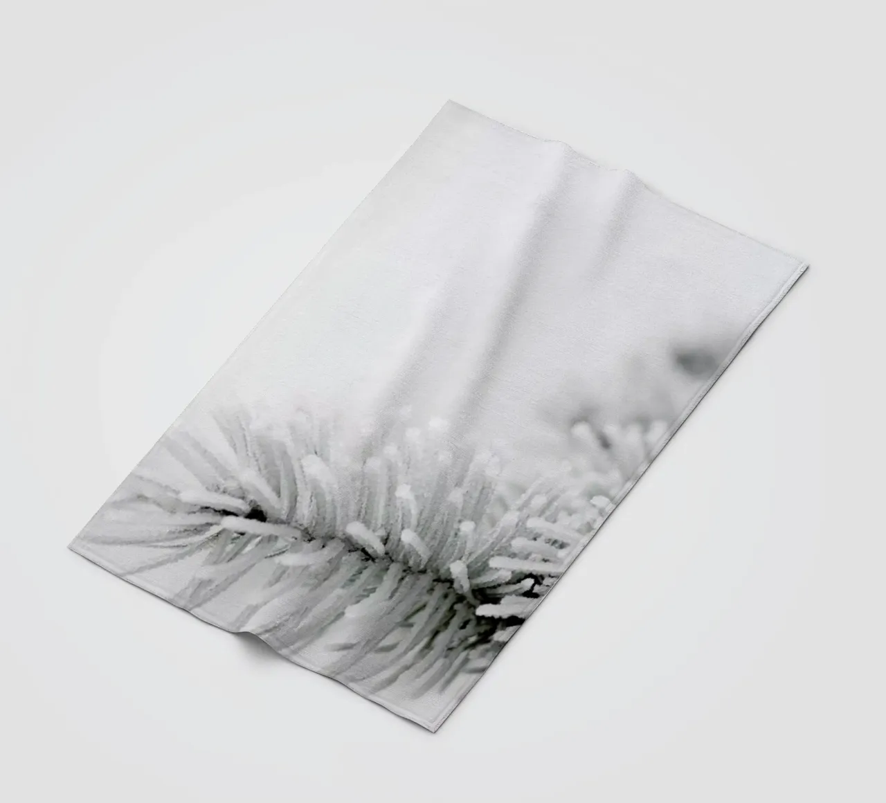 White fleecedeken van Studio Nahili