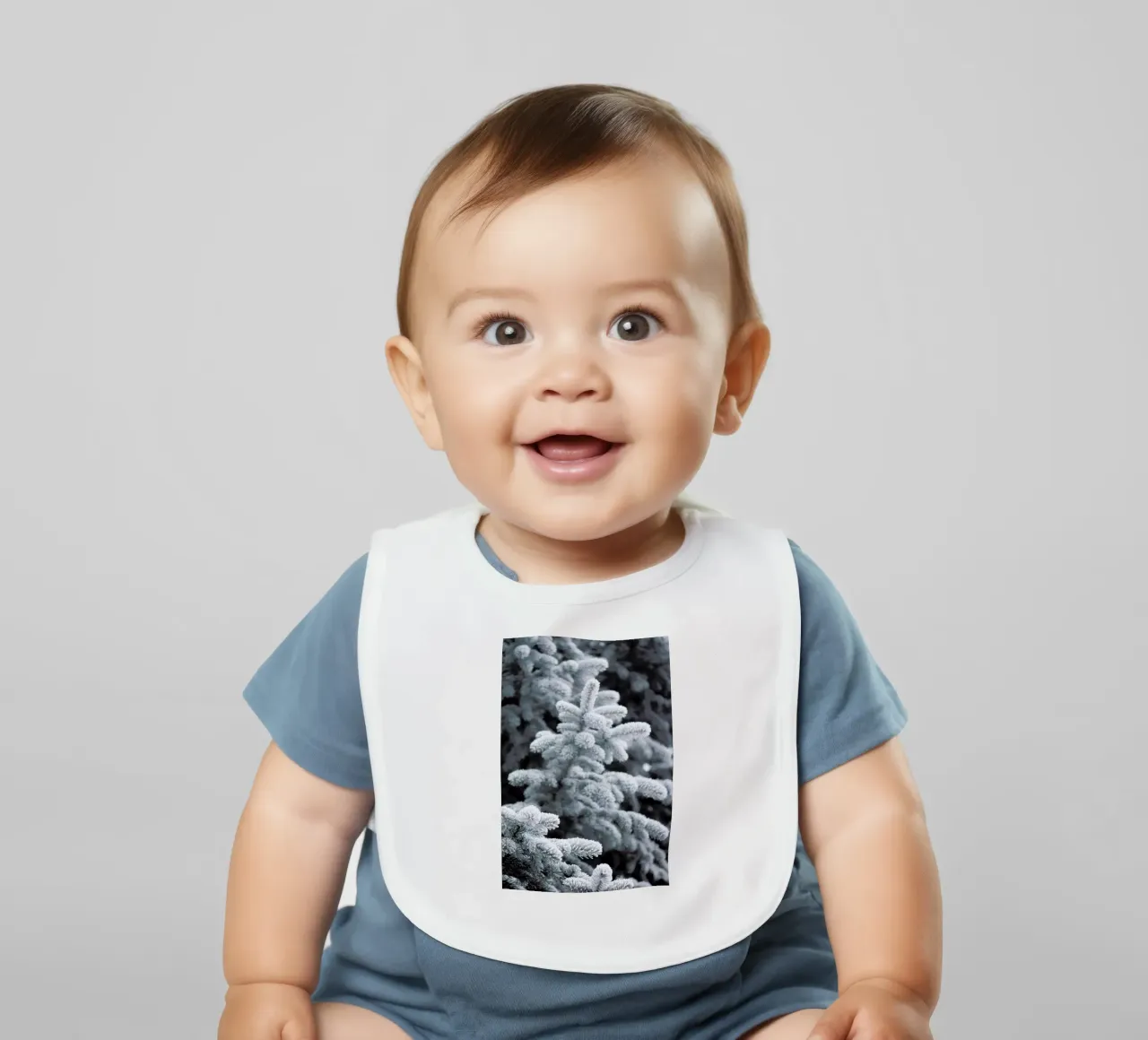 Winter Forest baby slabbetje van Studio Nahili