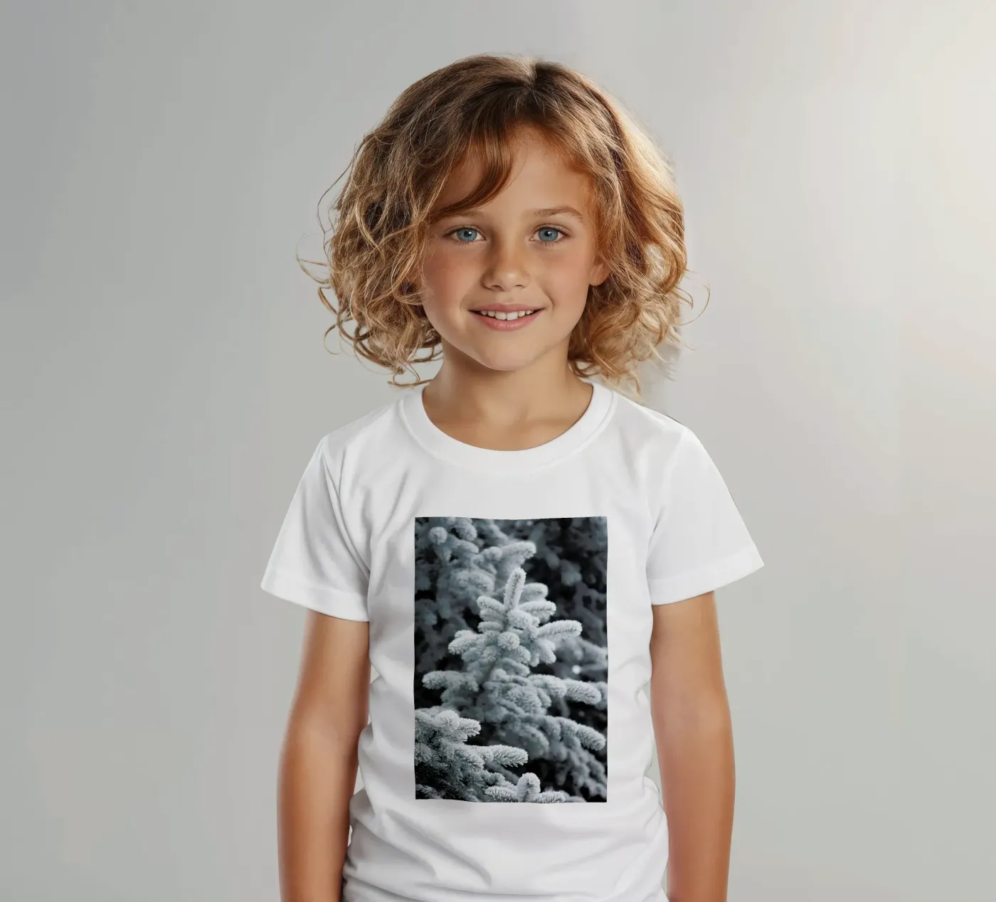 Winter Forest kinder t-shirt van Studio Nahili