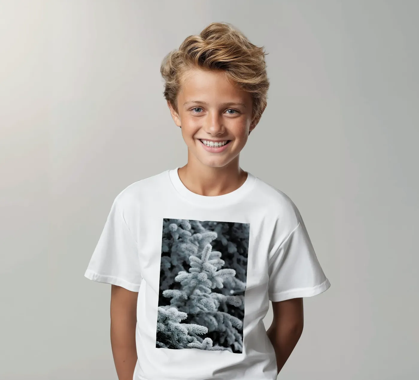 Winter Forest kinder t-shirt van Studio Nahili