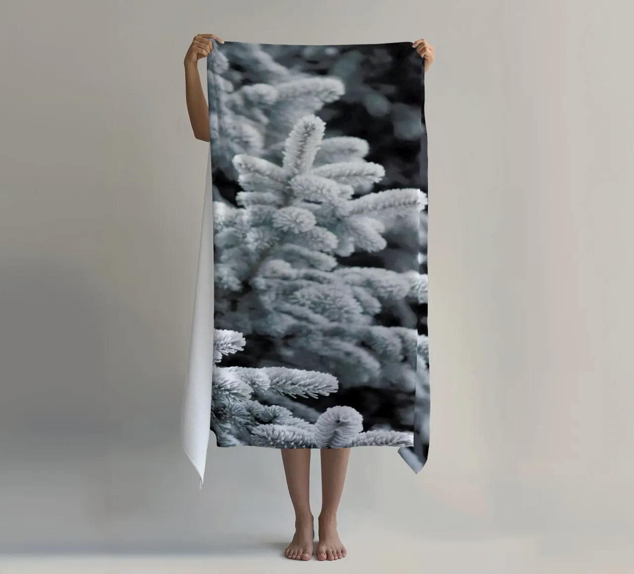 Winter Forest telo mare da Studio Nahili