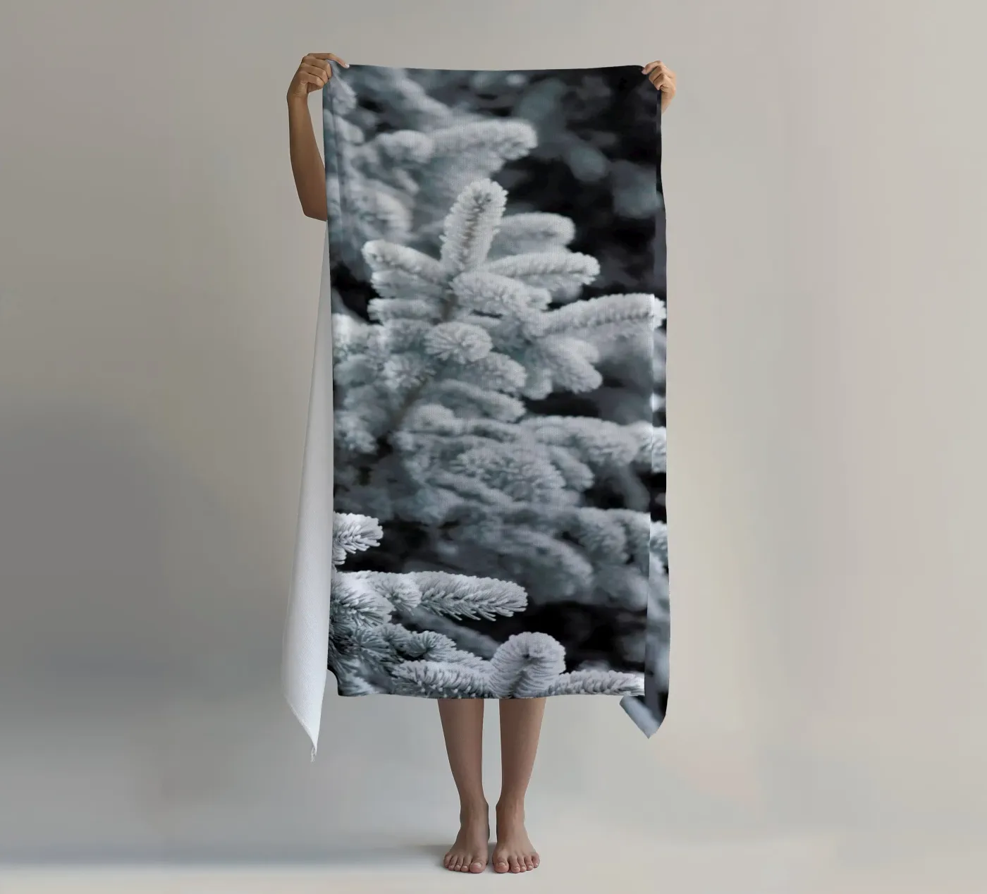 Winter Forest telo mare da Studio Nahili