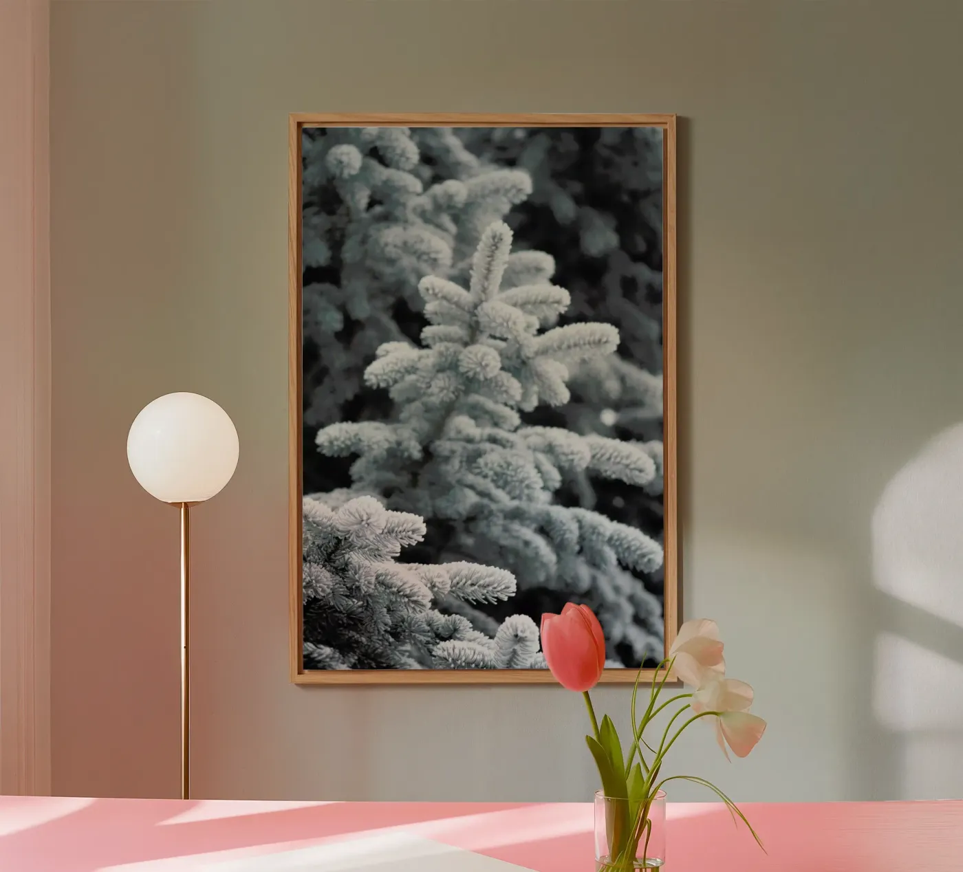 Winter Forest forex plate by Studio Nahili