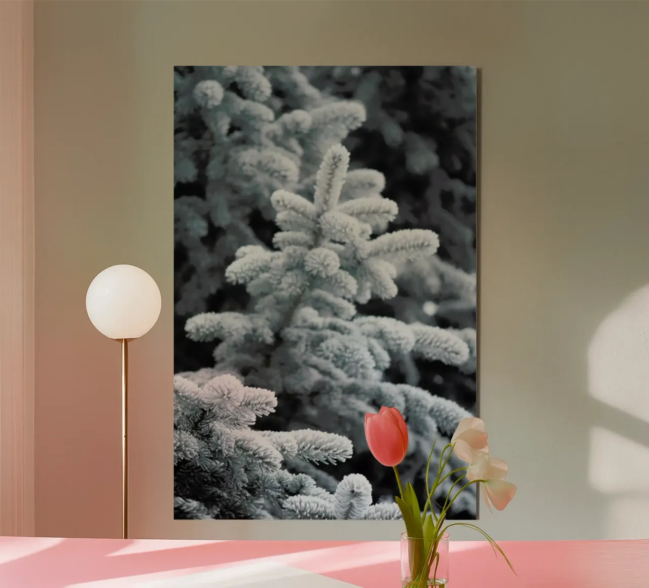 Winter Forest forex plate by Studio Nahili