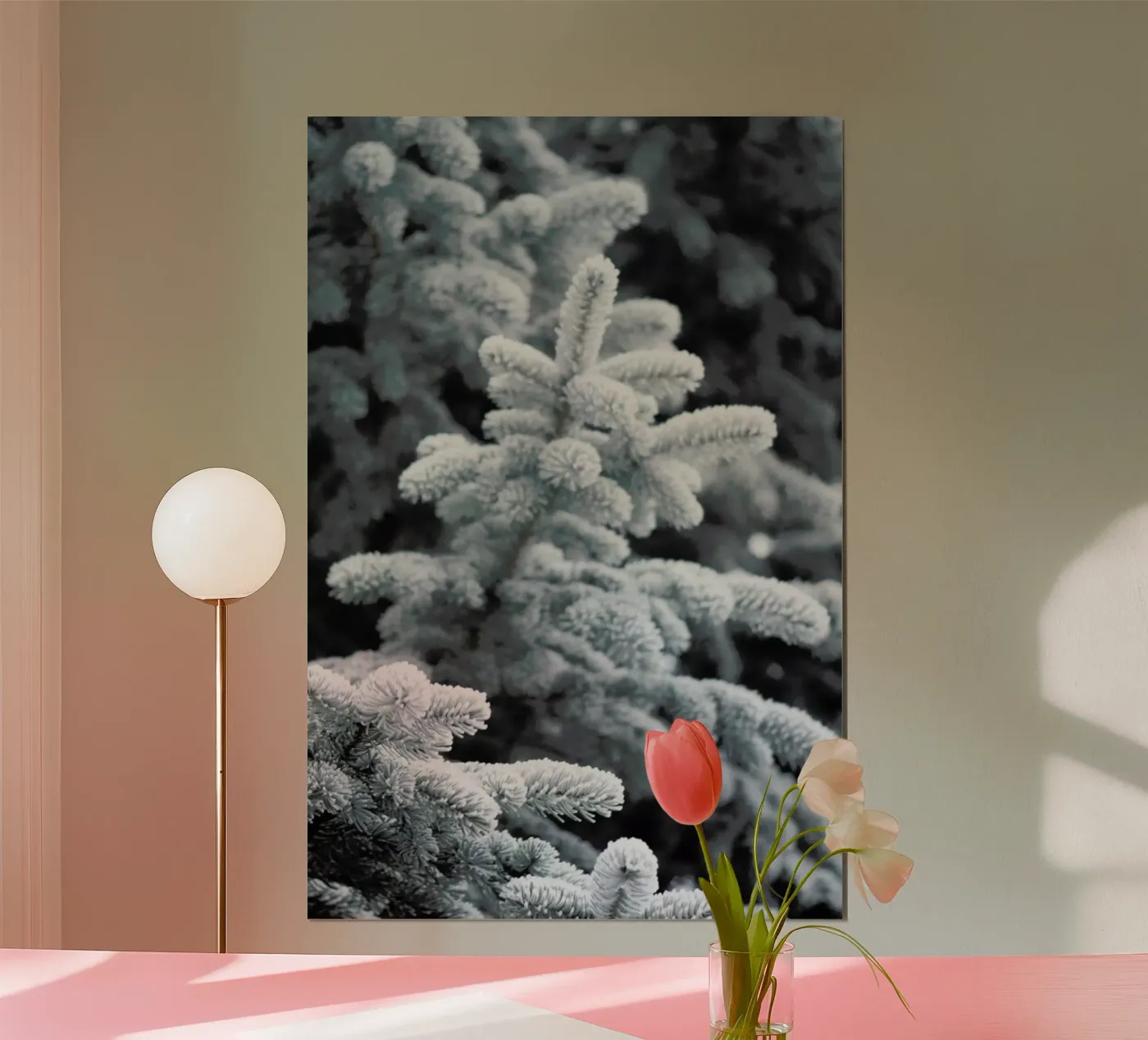 Winter Forest poster van Studio Nahili