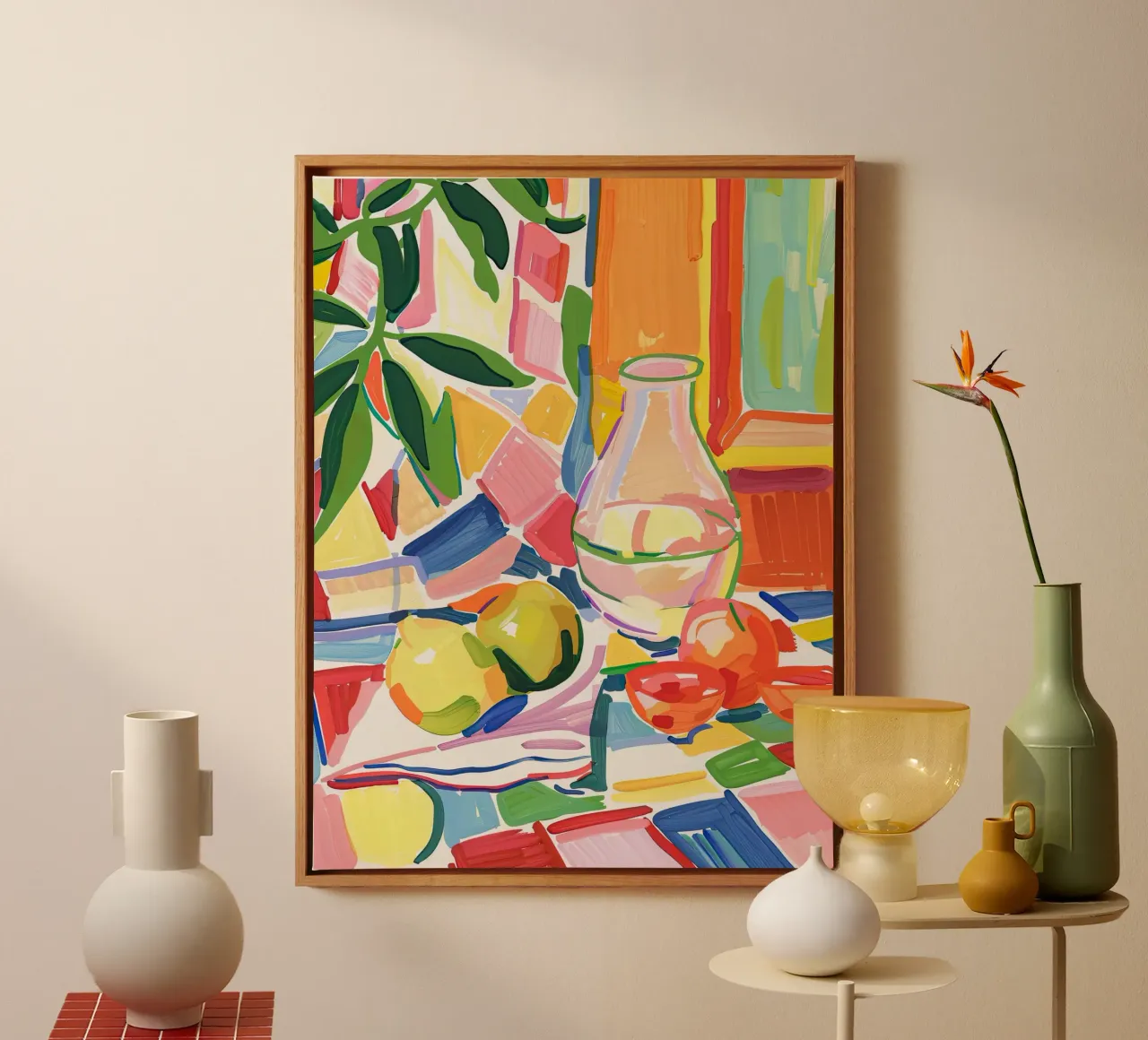 Abstract Still Life canvas by DaarbyN