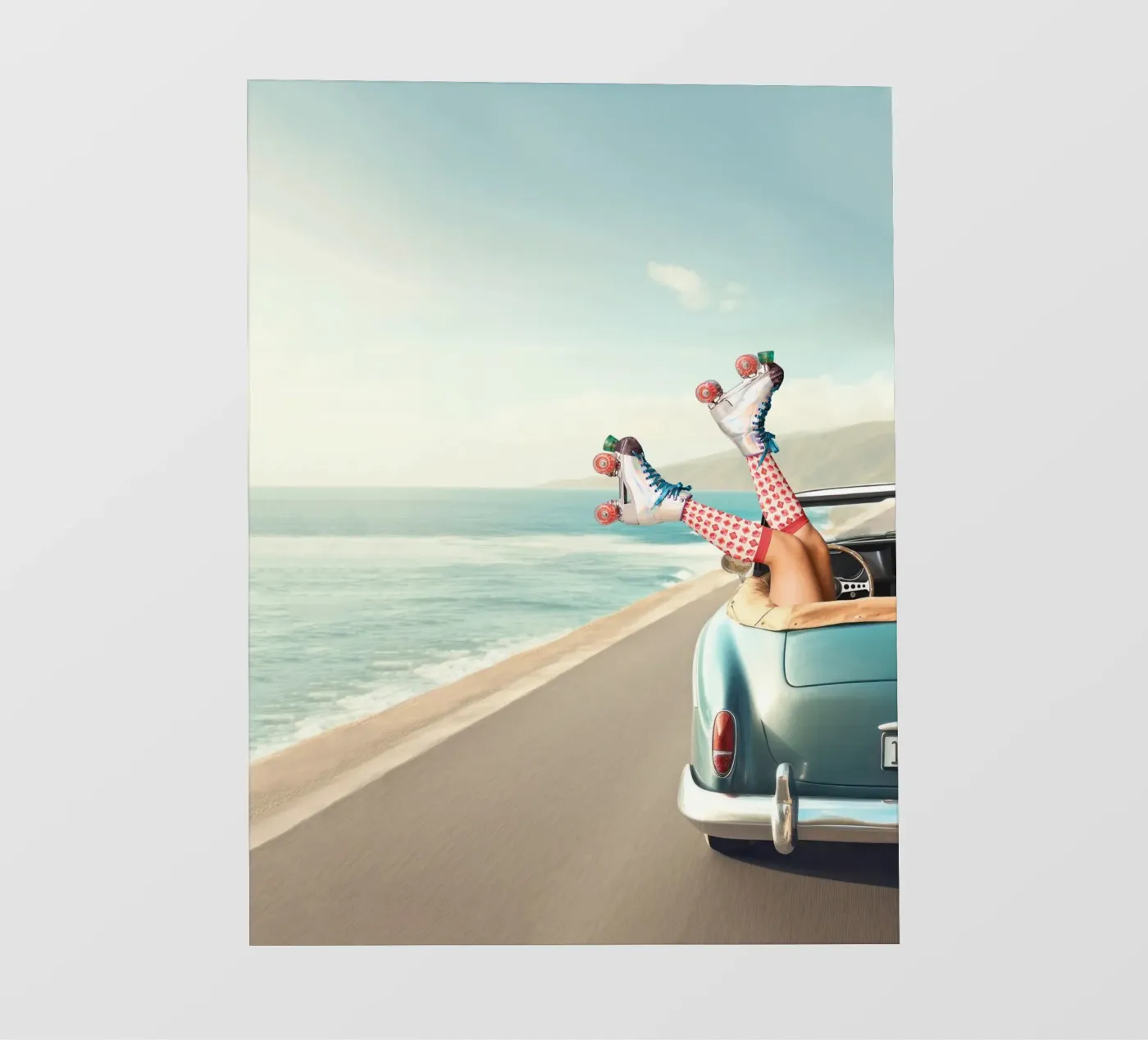 Let's Roll fotobehang van Dagmar Pels