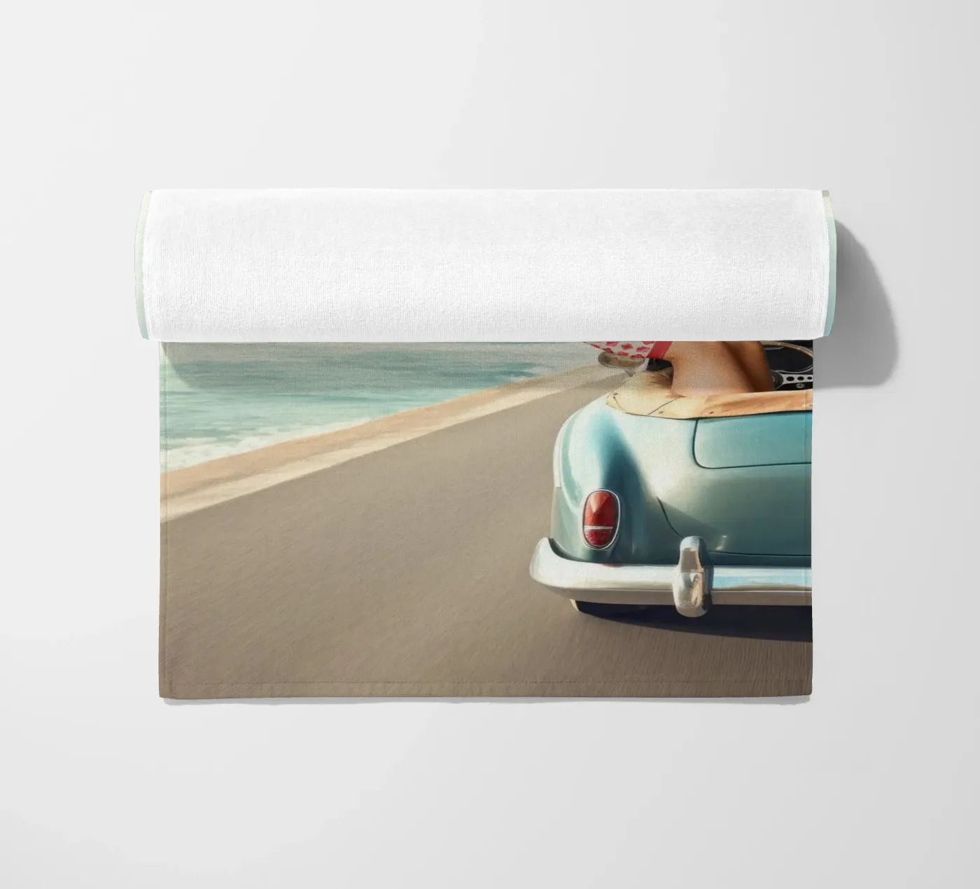 Let's Roll Strandtuch von Dagmar Pels