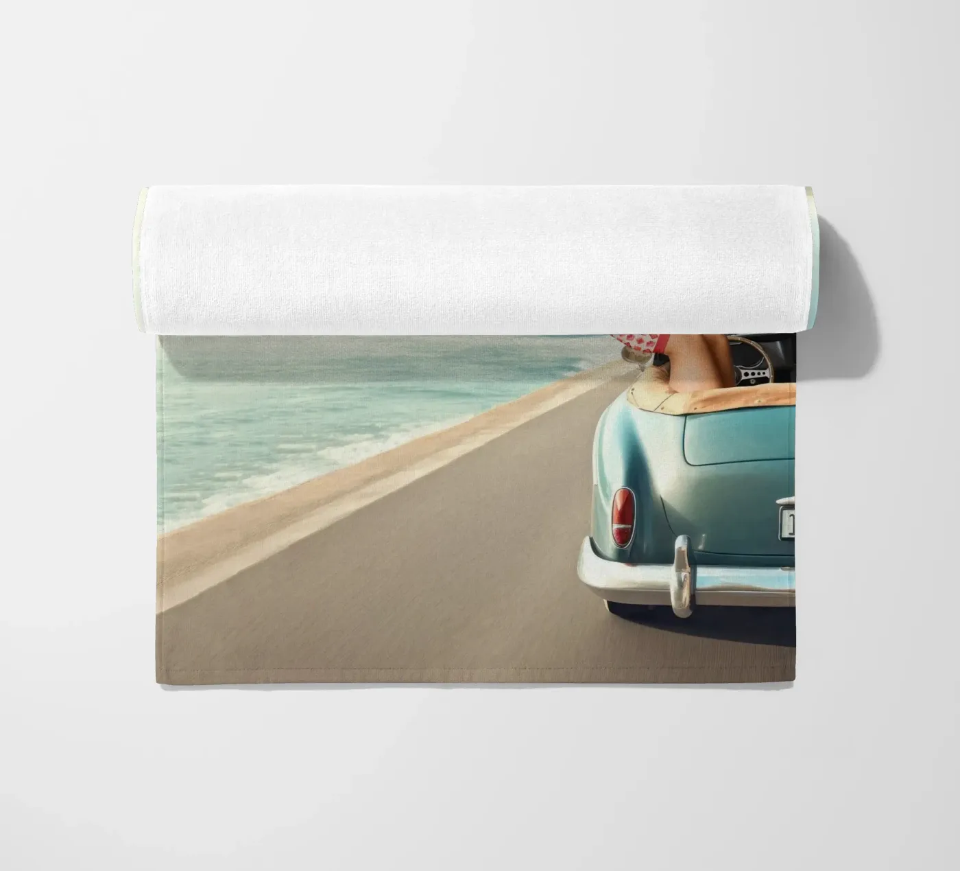 Let's Roll Strandtuch von Dagmar Pels