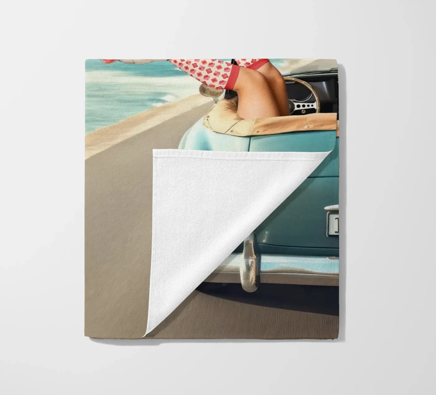 Let's Roll Strandtuch von Dagmar Pels