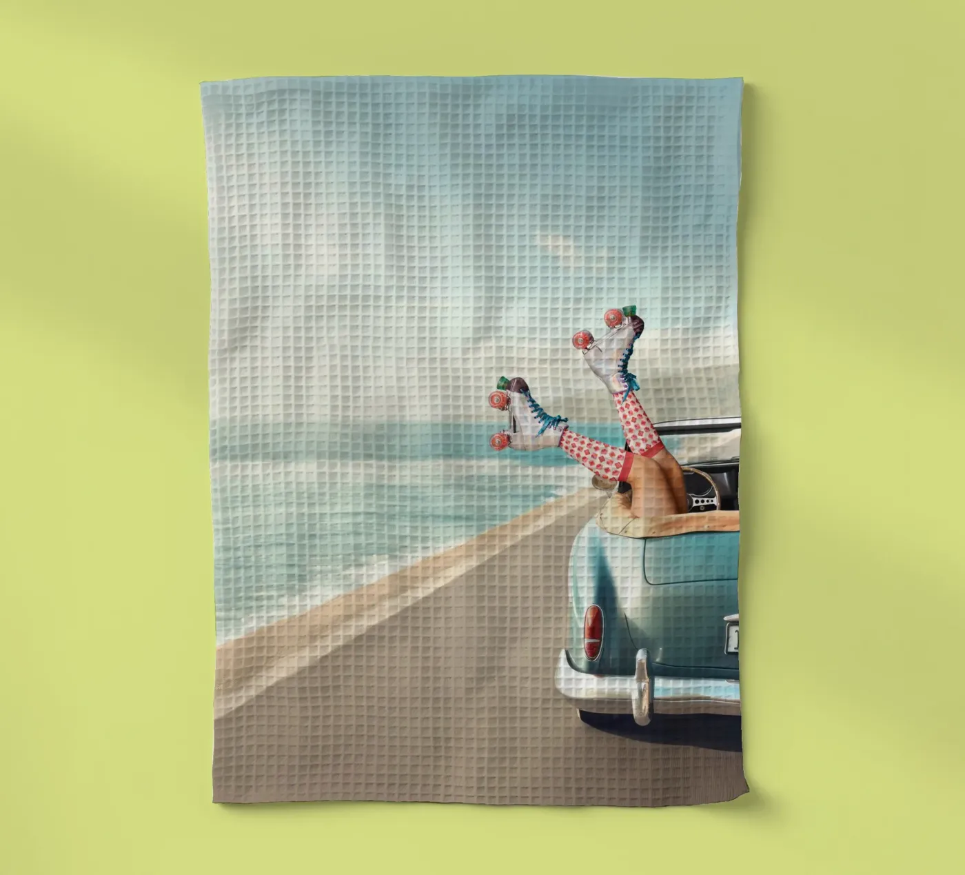 Let's Roll Geschirrtuch von Dagmar Pels