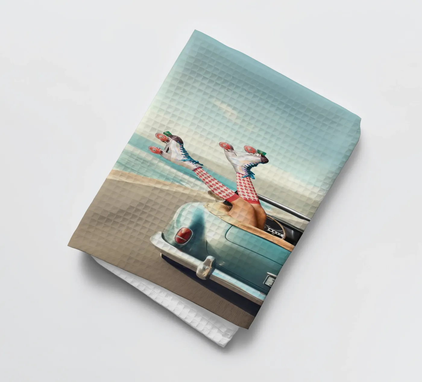 Let's Roll Geschirrtuch von Dagmar Pels