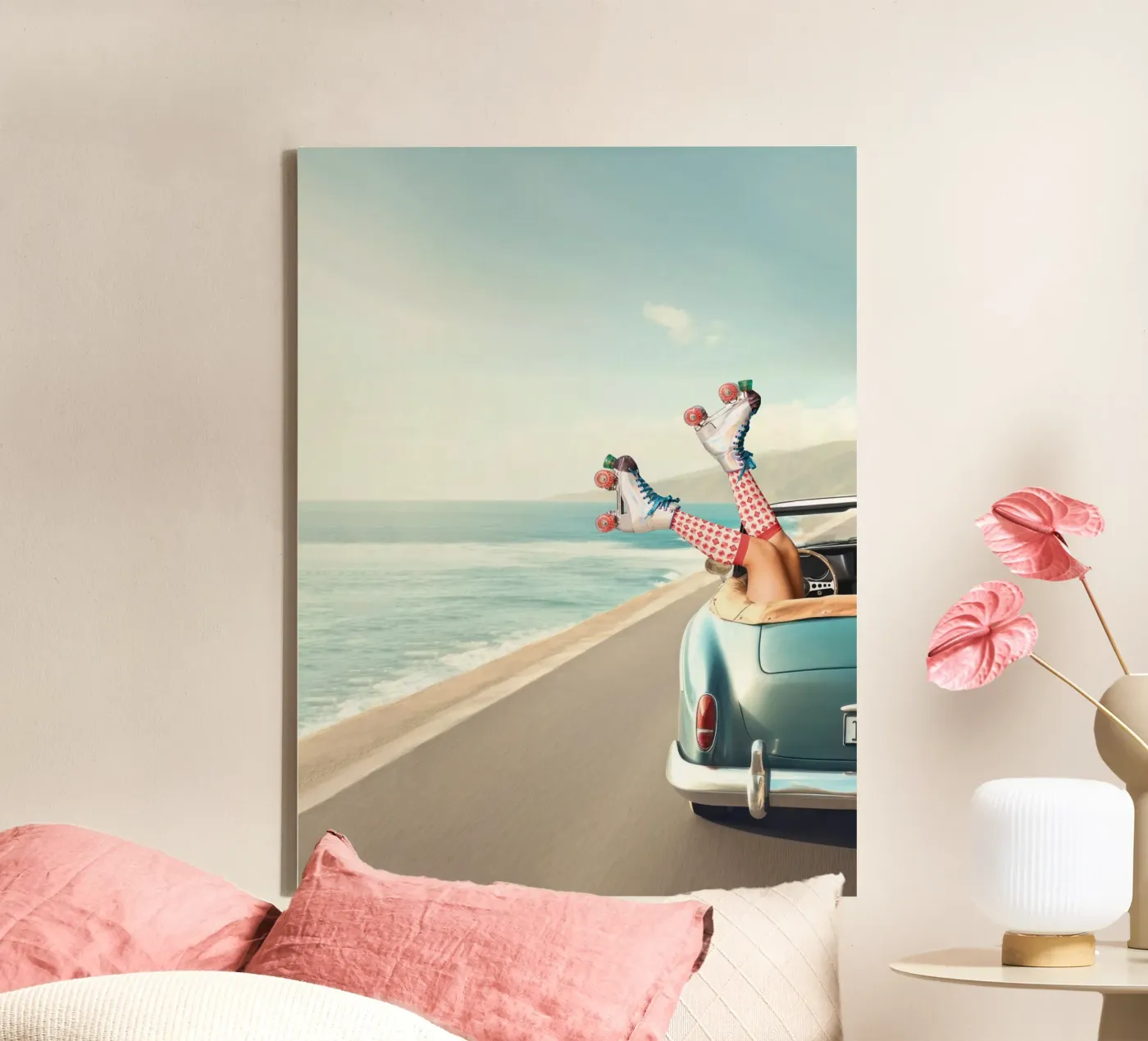 Let's Roll canvas by Dagmar Pels