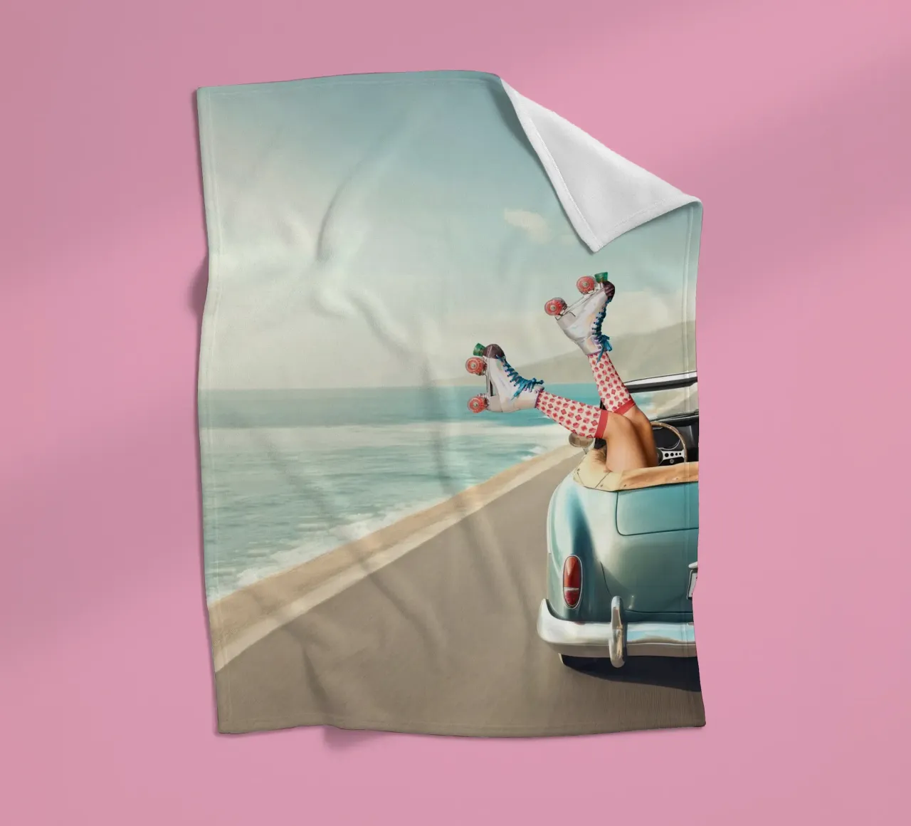 Let's Roll Fleecedecke von Dagmar Pels